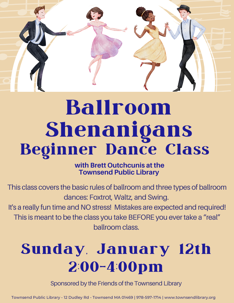 Ballroom Shenanigans Sunday January 12 2025 2-4 pm